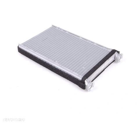 Radiator Incalzire BMW Seria 1 E87/E88/E81/E82, 01.2011-2011, Seria 3 E90/E91/E92/E93, 09.2006-2013 benzina, diesel, cu AC, tip Valeo; Control automatic AC, aluminiu brazat/aluminiu, 245x150x26 mm,