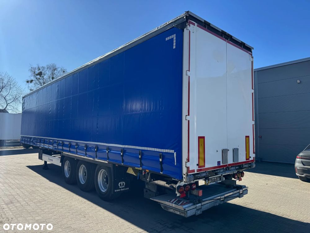 Krone SD Firanka ,Winda DHOLLANDIA, Dach podnoszony wysokość 2,85m - 9