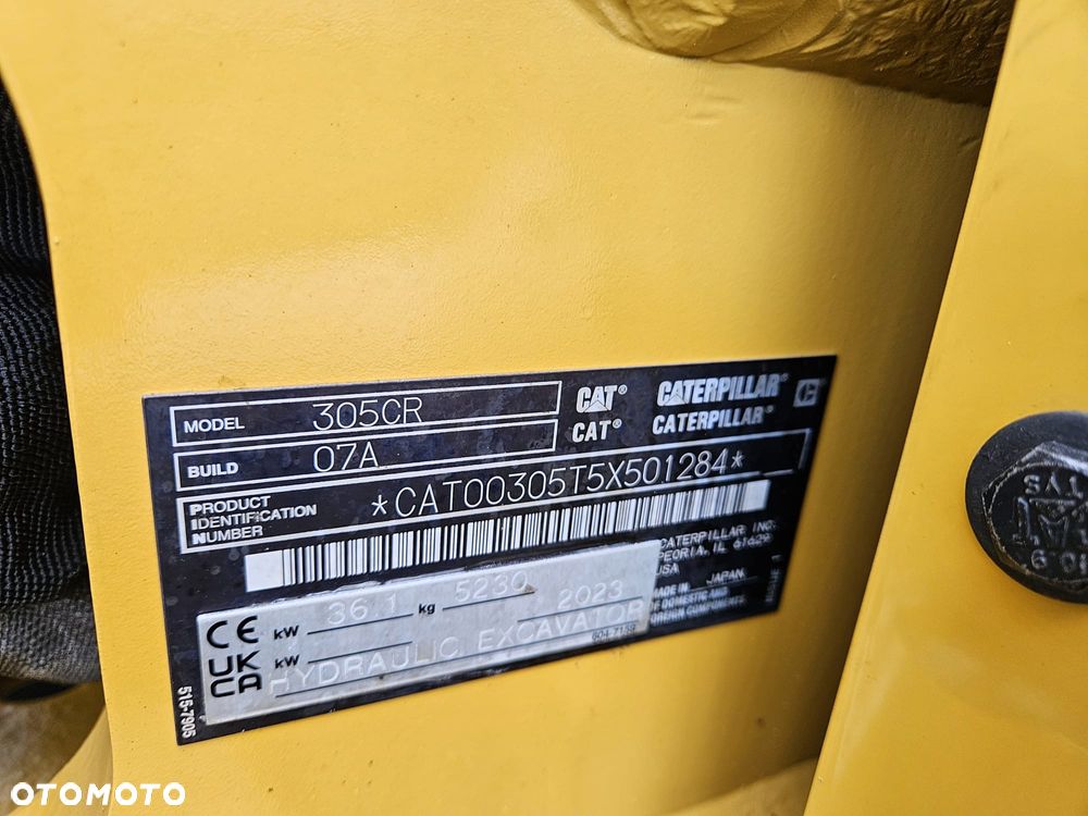 Caterpillar CAT 305 CR ,,, 2025 ,,, 329 MTH MINIKOPARKA 305E2 CR 305CR 305E 304 306 - 25