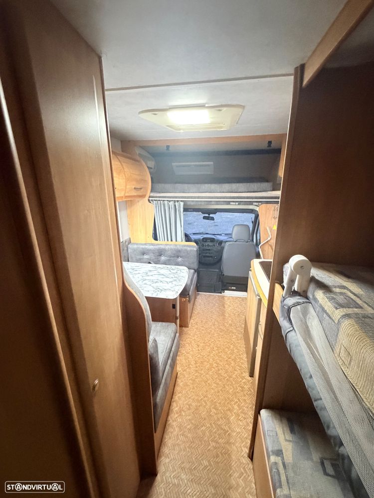 Rimor Super Brig Autocaravana Rimor 610 313cdi - 6 dormidas beliches - Duche separado - 13