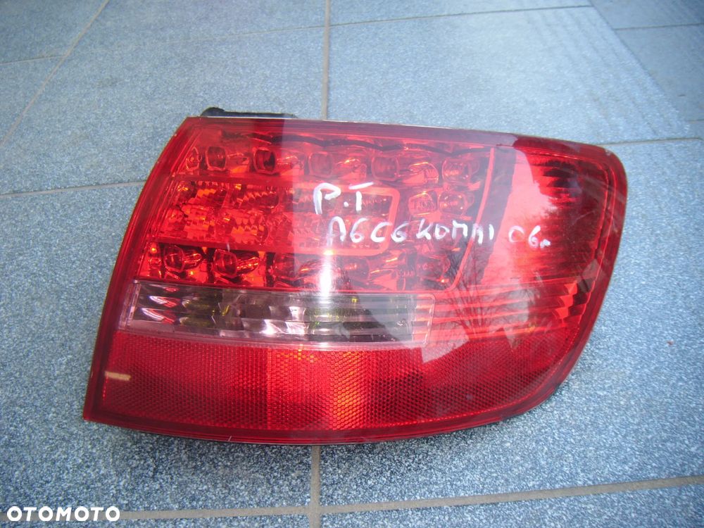 audi a6 c6 06r kombi lampa prawy tył led - 1