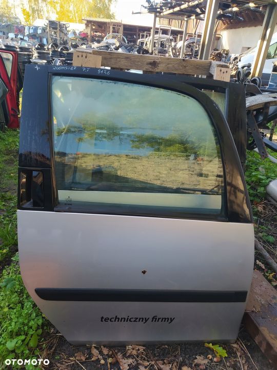 SKODA ROOMSTER DRZWI TYŁ PRAWE KOLOR 9156 - 1