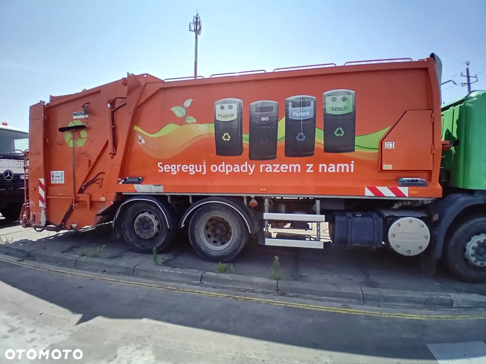 ZABUDOWA ŚMIECIARKI!! NORBA MF L500!! - 1