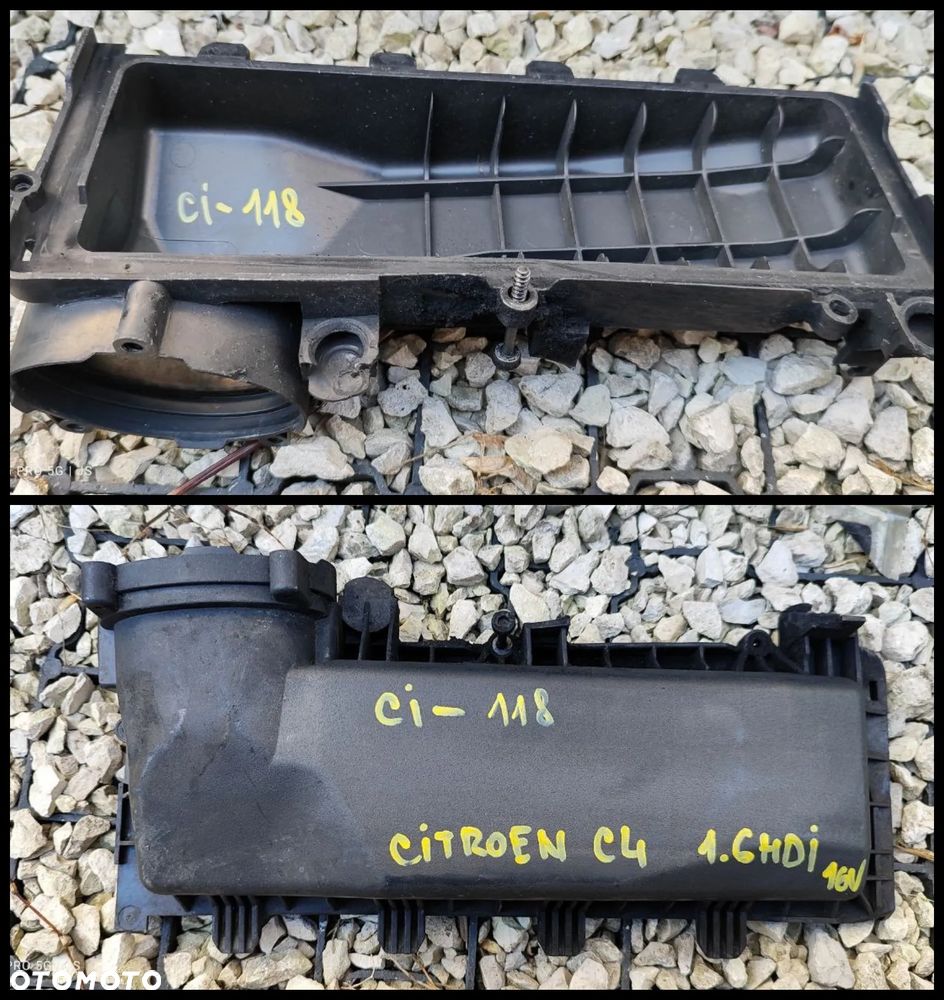 CITROEN PEUGEOT OBUDOWA FILTRA POWIETRZA - 16