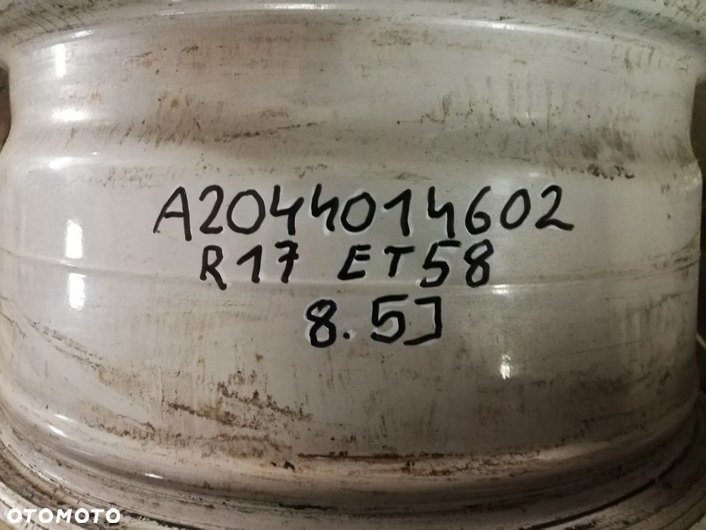 FELGA MERCEDES A204 AMG C KLASA 5x112 8,5x17 ET58 A2044014602 - 6