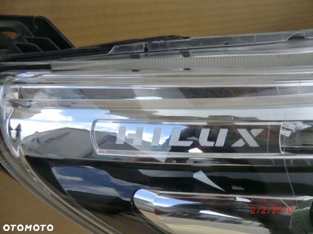 TOYOTA HILUX 16-21 LAMPA FULL LED PRAWA PRZEDNIA EUROPA - 2