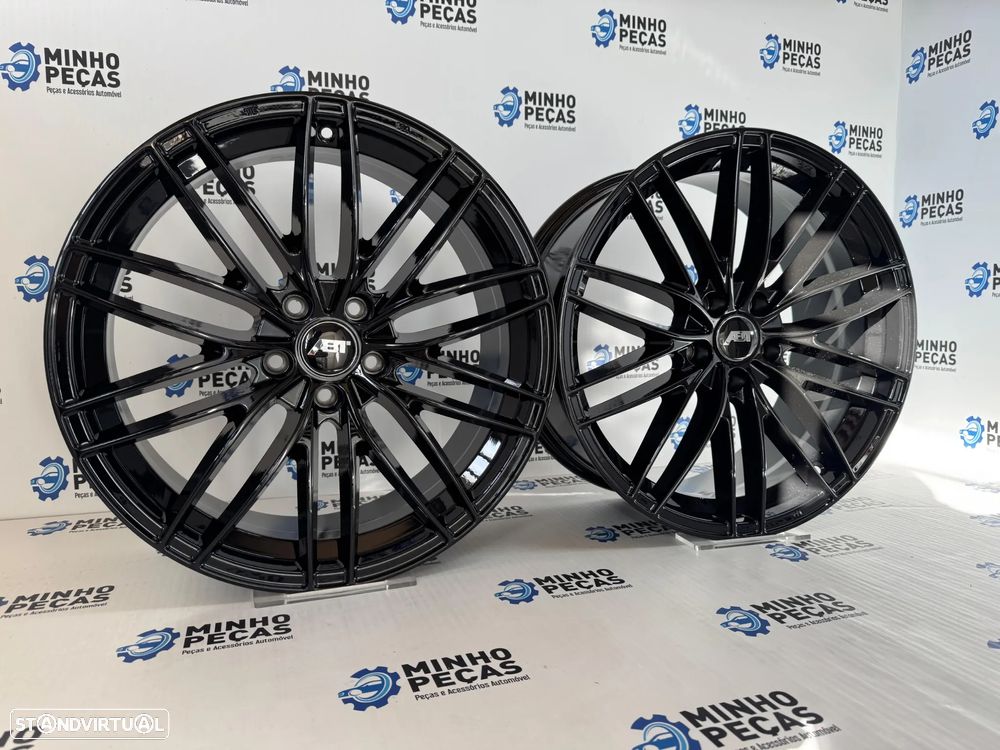 Jantes Look ABT (modelo 6140) em 19 (5x112) Preto Brilho - 2