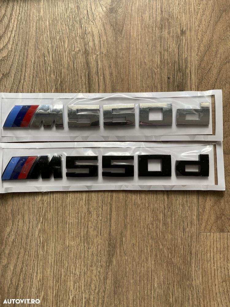 Embleme Emblema Logo Semn Scris X5 X6 M50d M4 M5 M 550d M Aripi - 4