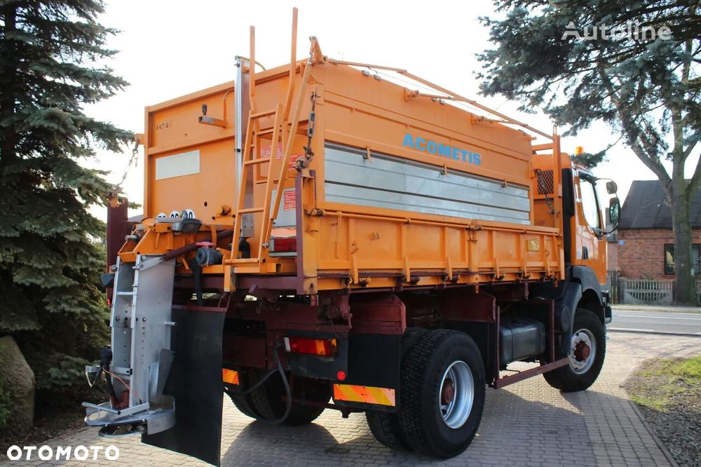 Renault KERAX 260 4x4 Bordmatic + solarka piaskarka 6m3 acometis - 10