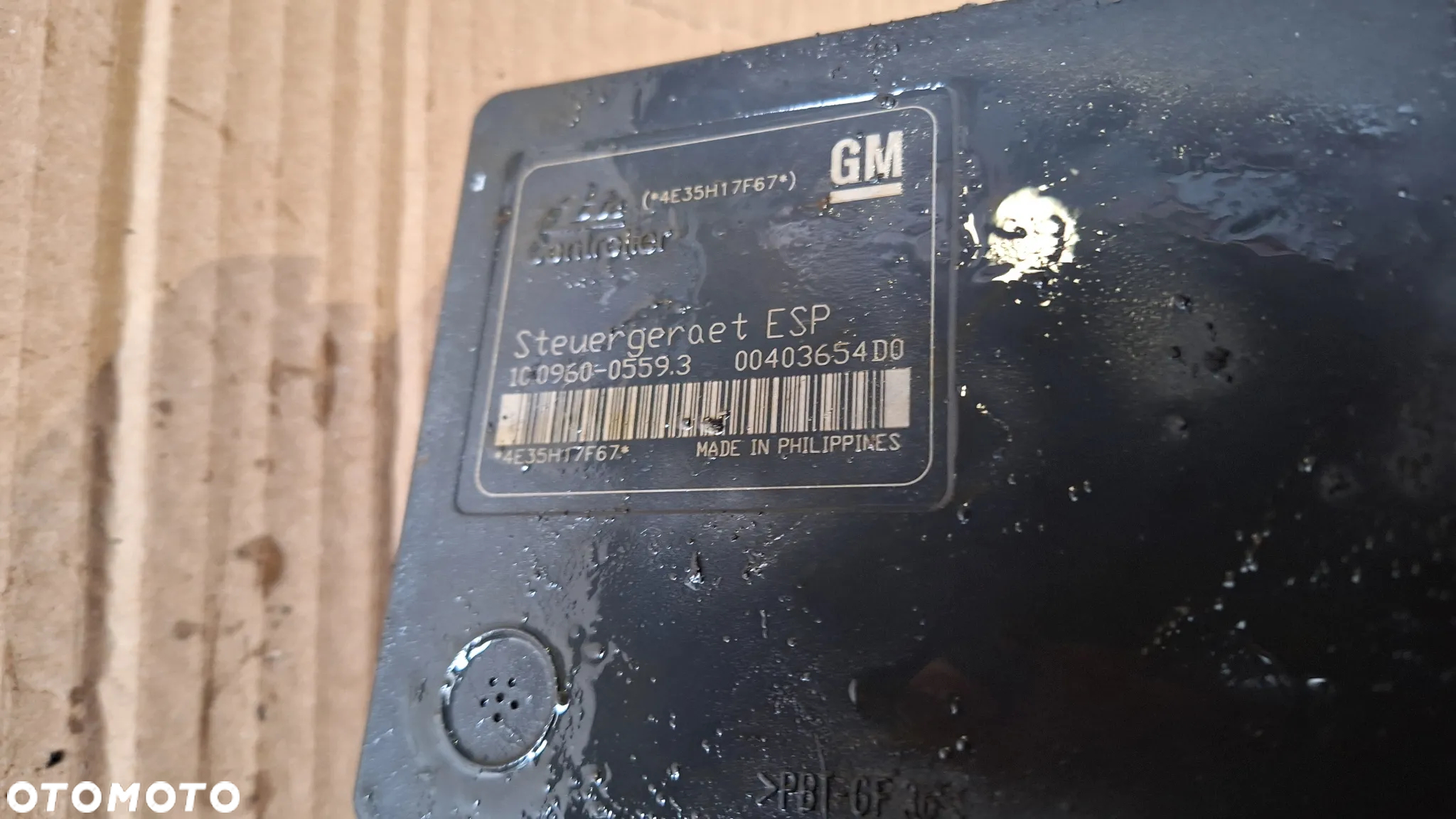 POMPA ABS ZAFIRA B ASTRA H 00403654D0 13234911 - 4