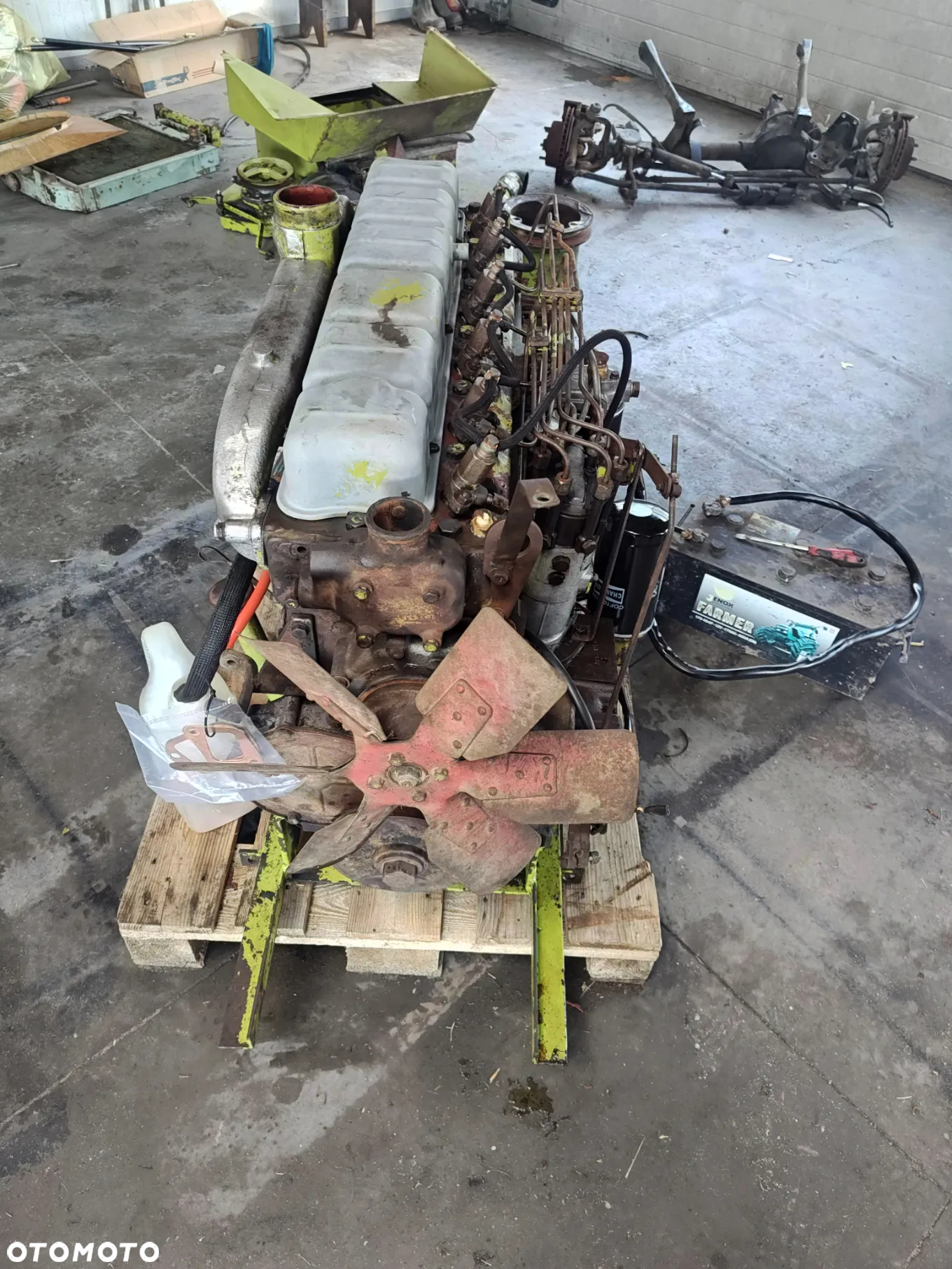 Claas mercator 75 silnik Perkins 6354 - 4