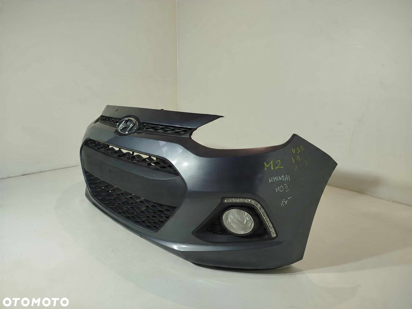 ZDERZAK PRZEDNI PRZÓD GRILL LED HYUNDAI I10 II 13-19 V3G - 3