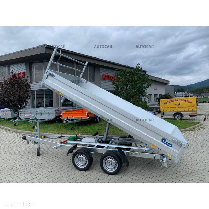 Autocar Remorca basculabila pe trei parti Debon pana la 3500 kg - 1