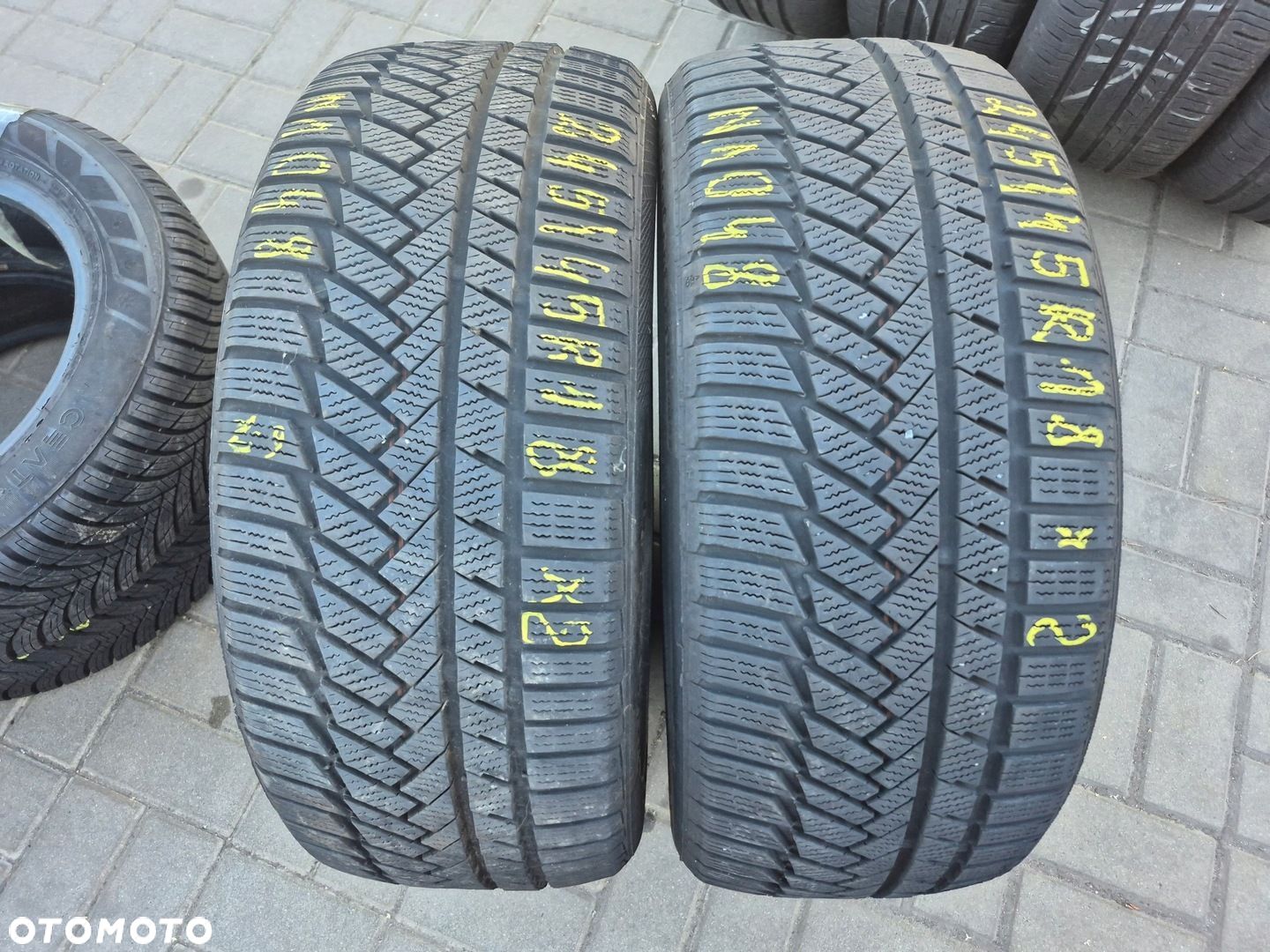CONTINENTAL CONTICONTACT TS850P 245/45R18 100Y XL 20R 2X - 1