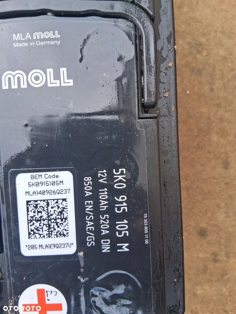 Akumulator 12V 850A Moll - 2