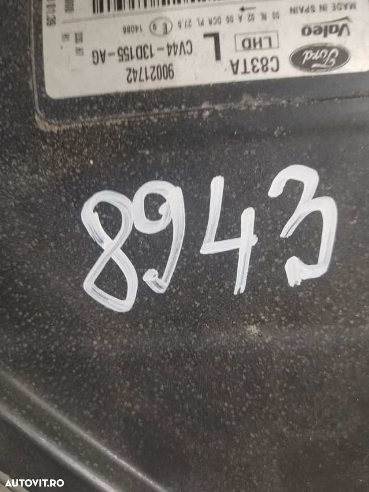 Far stanga xenon, Ford Kuga, 2012, 2013, 2014, 2015, 2016, cod origine OE CV44-13D155-AG. - 10