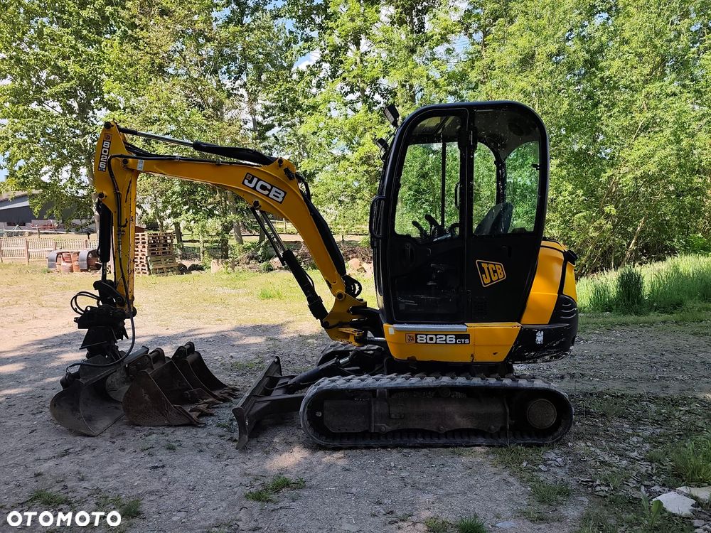 JCB 8026/2016Rok/3-Łyżki/5400Mth/Waga2.8T/ - 6