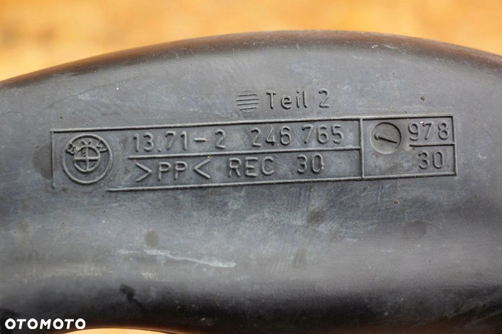 Wlot dolot powietrza filtra rura BMW 5 e39 2.5TDS 2246765 - 2