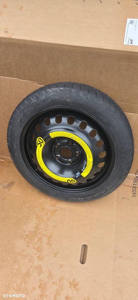 Koło dojazdowe zapasowe Audi A4 B6 B7 5X112 17" - 1
