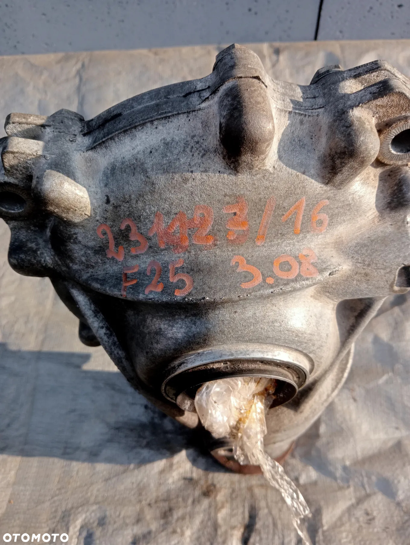 BMW F25  F26 X4 DYFER MOST PRZÓD  7591997 3.08 - 4