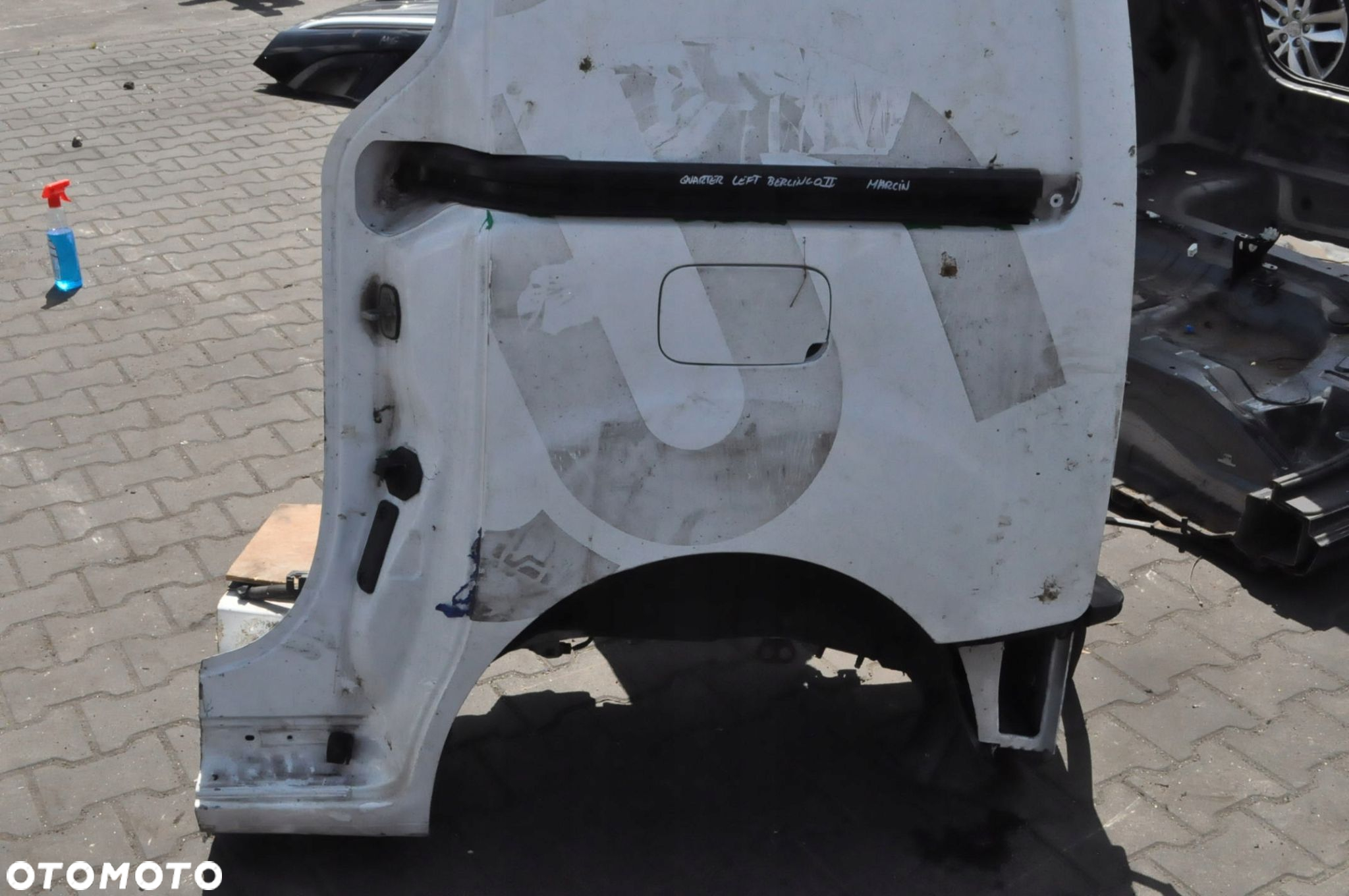 BERLINGO PARTNER II 2008- ĆWIARTKA BŁOTNIK LEWY TYŁ TYLNY - 6