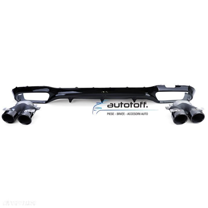 Difuzor compatibil cu Mercedes W213 E-Class (2016+) E53 Design Full Black - 1