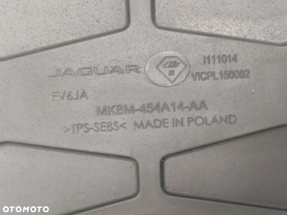 JAGUAR F-PACE X761 2020- MATA BAGAŻNIKA WYKŁADZINA ANTYPOŚLIZGOWA LOGOWANA NOWY ORYGINAŁ - 7