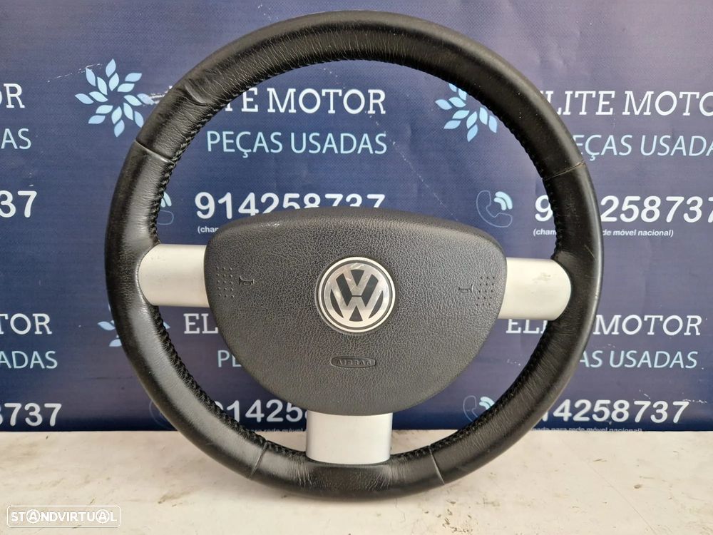 Volante usado pele com airbag VW BEETLE - 3