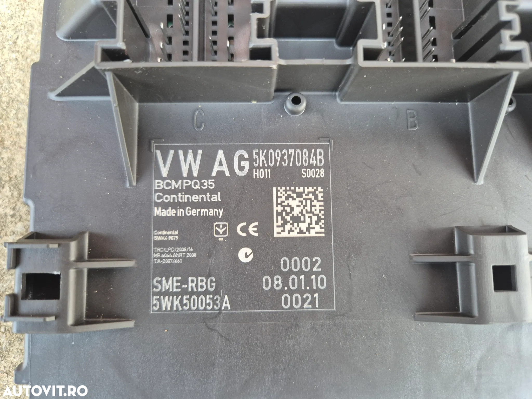 Modul calculator confort  VW TIGUAN / GOLF 6 / JETTA / SKODA SUPERB 5K0937084B - 2