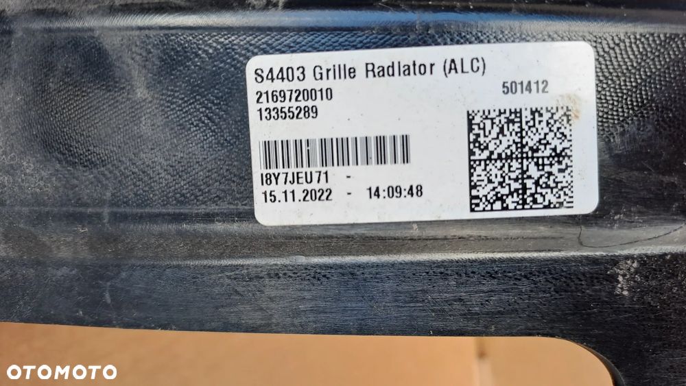 OPEL ADAM GRILL ATRAPA 13355289 ŁADNA DEMONTAŻ - 5