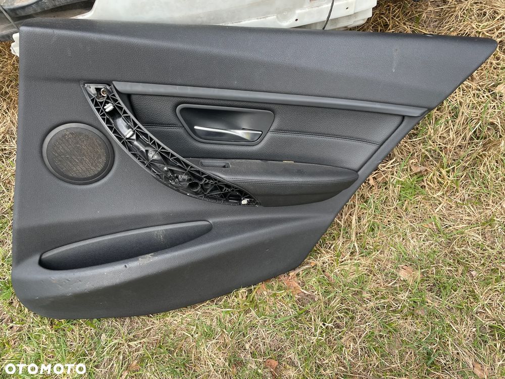 Fotele kanapa boczki bmw F30 skóra M pakiet podgrzewane - 10