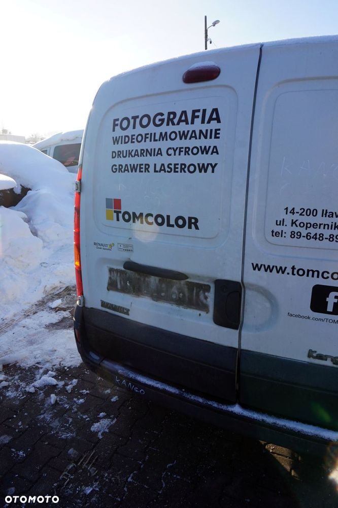 DRZWI TYLNE SKRZYDŁOWE LEWE KANGOO I PH2 LIFT O389  RENAULT 2003-2008 - 3