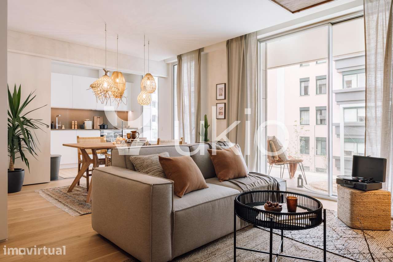Apartamento T2 com terraço em Rato - Amoreiras - Grande imagem: 2/22