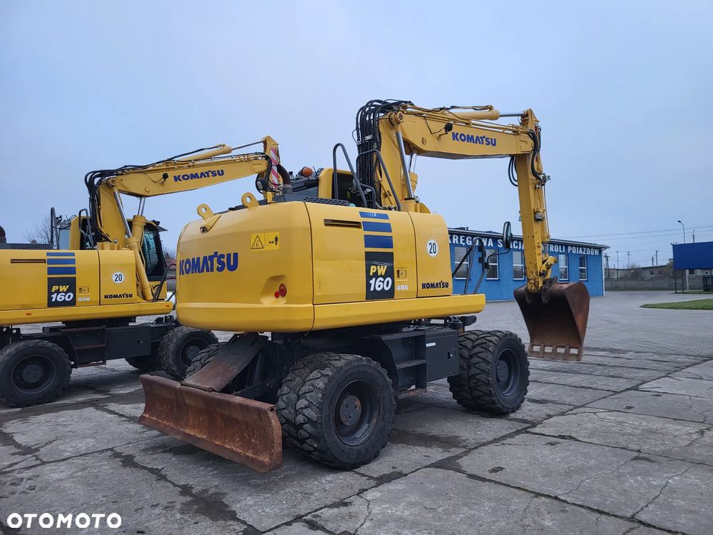 Komatsu PW 160 -10 spr z Niemiec - 7