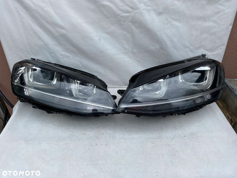 lampy golf VII bi xenon led z doświetlenim komplet eu całe - 2