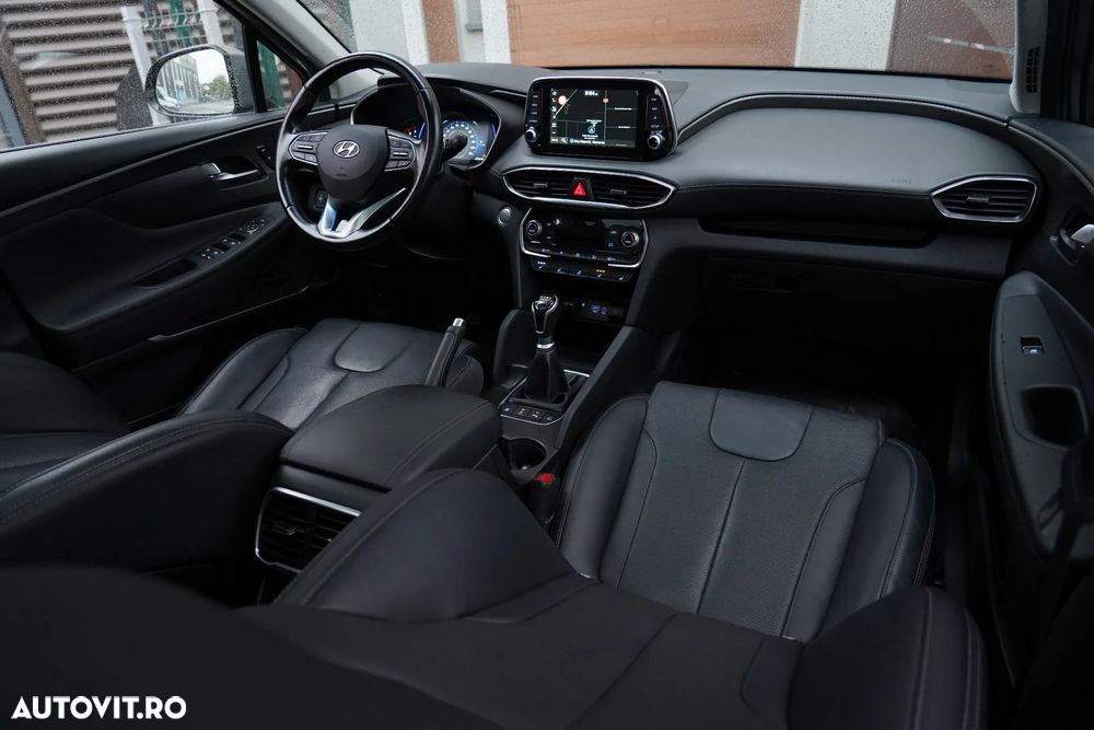 Hyundai Santa Fe blue 2.0 CRDI 4WD Premium - 13