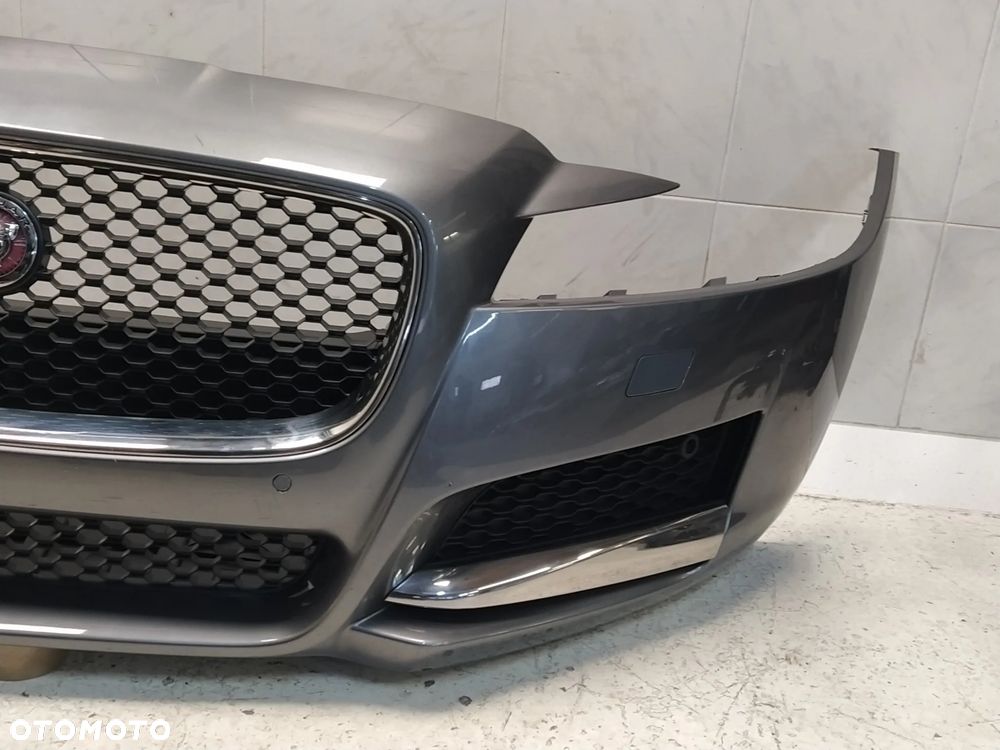 JAGUAR XF X260 ZDERZAK PRZÓD PRZEDNI KOMPLETNY 4XPDC SPRYSKIWACZE GRILL ATRAPA CHŁODNICY ZNACZEK WIĄZKA ORYGINAŁ - 8