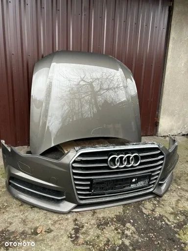 AUDI A6 C7 4G 14-19R KPL PRZOD LY1P MASKA ZDERZAK BLOTNIK PAS PRZEDNI  CHLODNICA BI XENON REFLEKTOR LAMPA BELKA S-LINE - 1