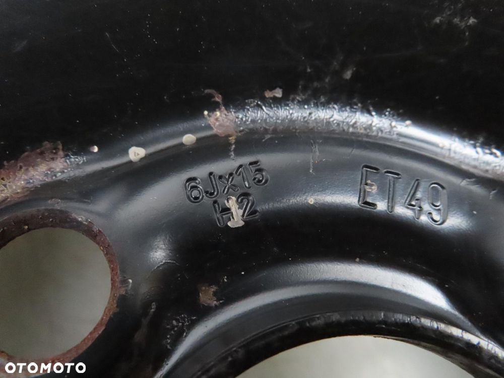 Felga stalowa 15" Opel Astra Vectra 4x100 ET49 6J - 4