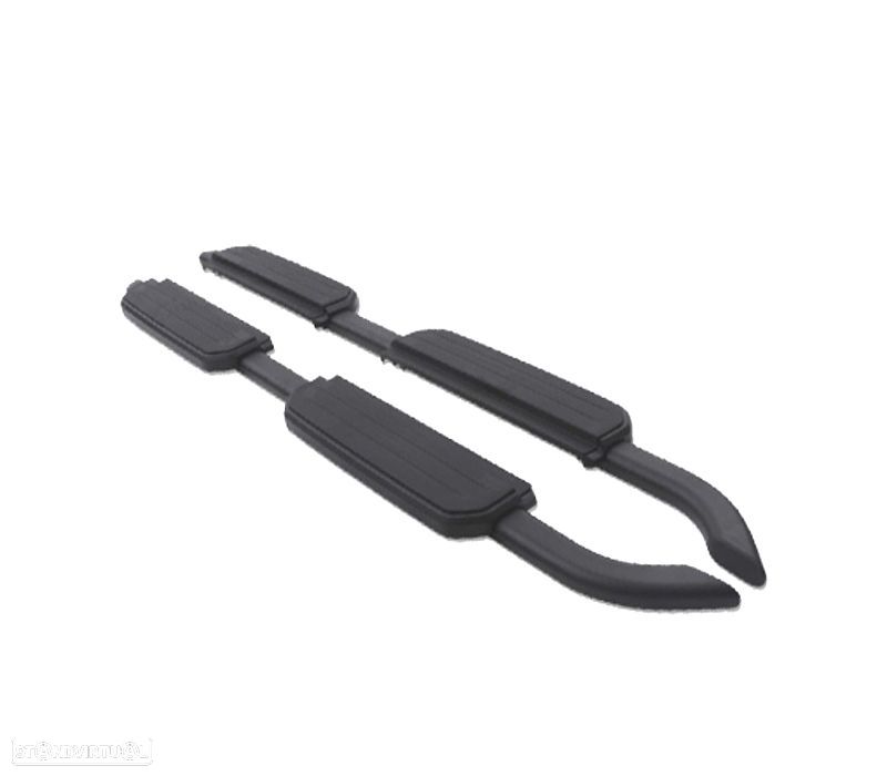 ESTRIBOS LATERAIS LAND ROVER DEFENDER 110 130 20- PRETO - 2