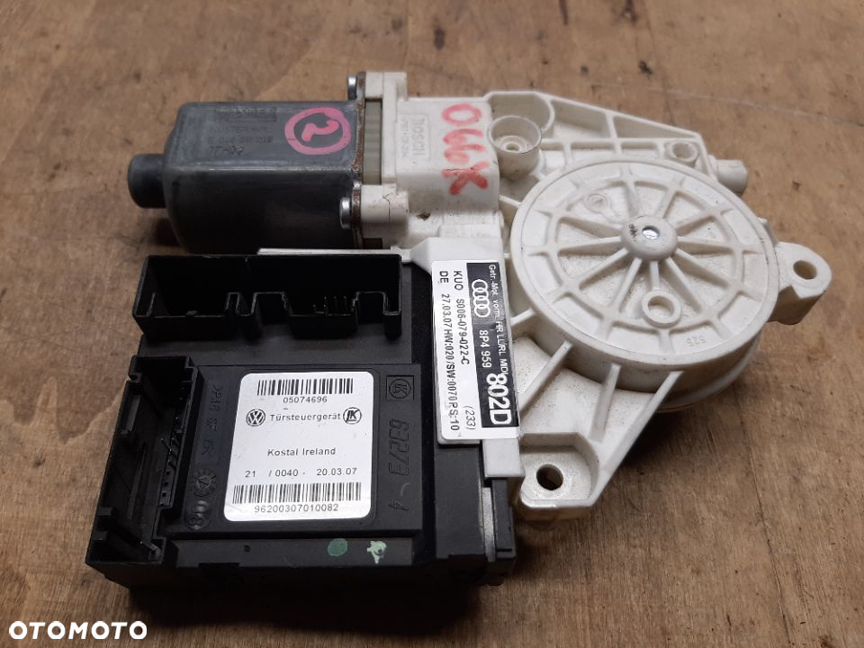 Silniczek Szyby Mechanizm Podnoszenia Szyby Prawy Tyl Audi A3 8P - 15