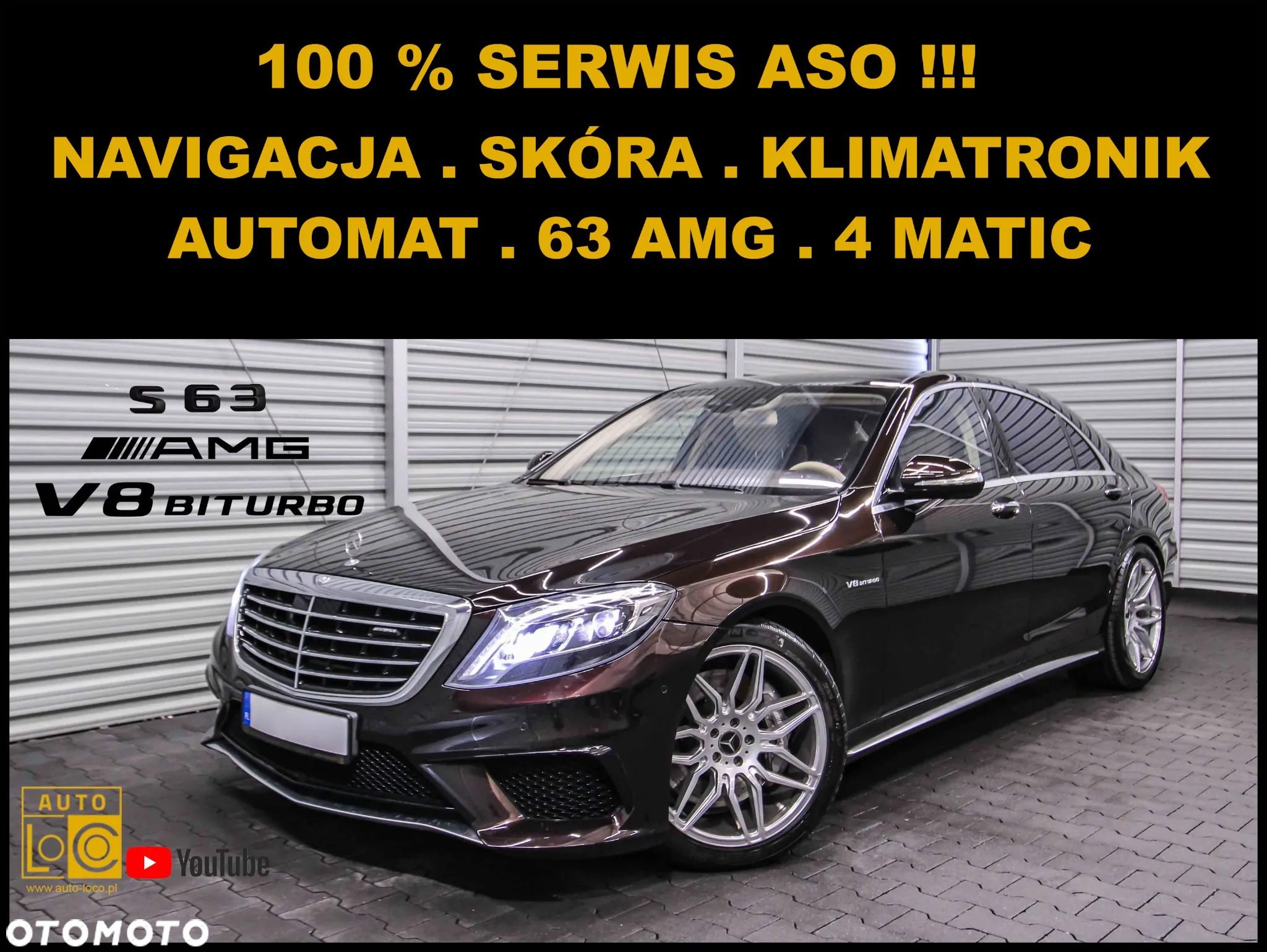 Mercedes-Benz Klasa S 63 AMG L 4Matic AMG Speedshift MCT - 2