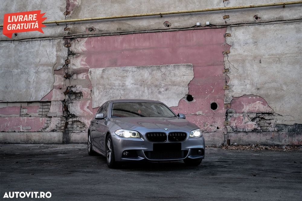 Bara Fata BMW Seria 5 F10 F11 (2011-2014) M-Technik Design fara Proiectoare Ceata- livrare gratuita - 6