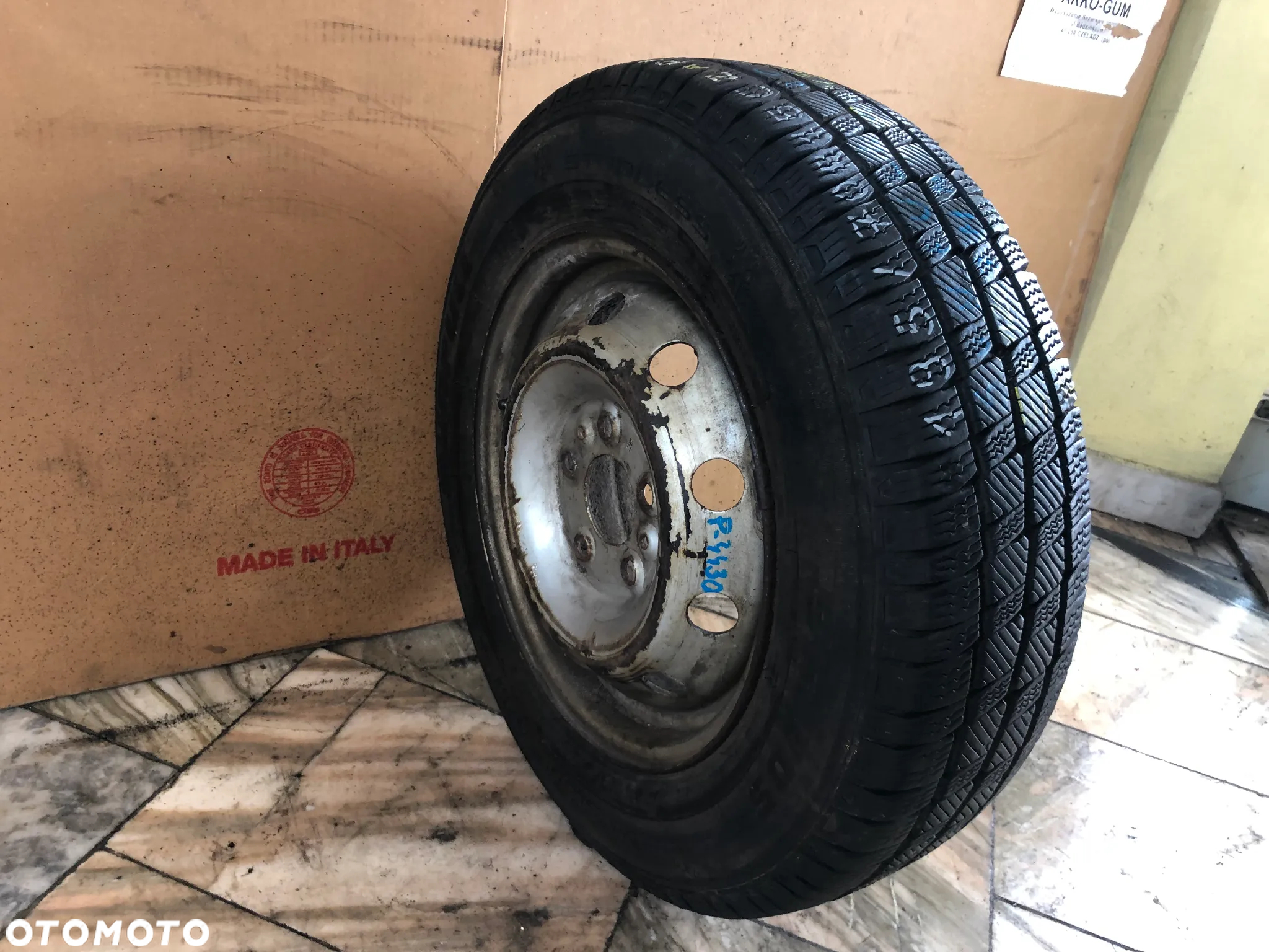 Koło Zapasowe Felga Citroen Jumper 5x120 71MM ET 68 195/70 R15C 7 MM 2019R - Gwarancja Wysyłka - 5
