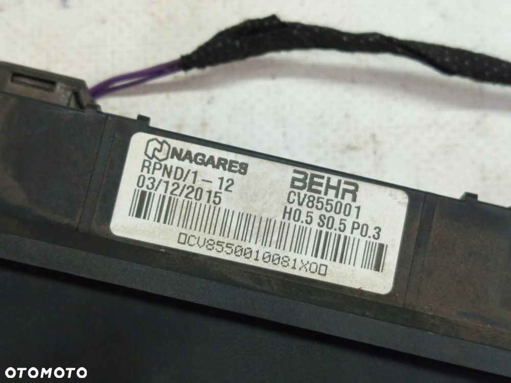 OPEL ASTRAJ IV 4 NAGRZEWNICA ELEKTRYCZNA 13590315 BEHR - 4