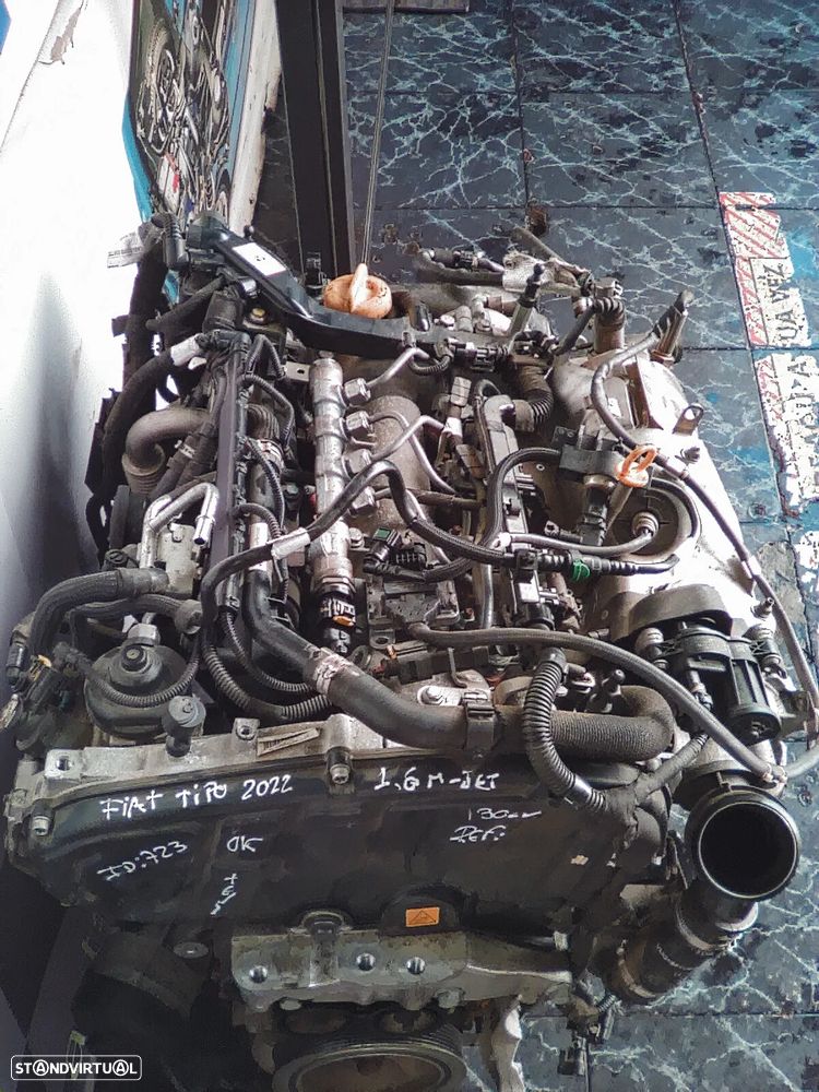 Motor Fiat Tipo   1.6  16v  multijet 2022  Referência: 46346020 - 4