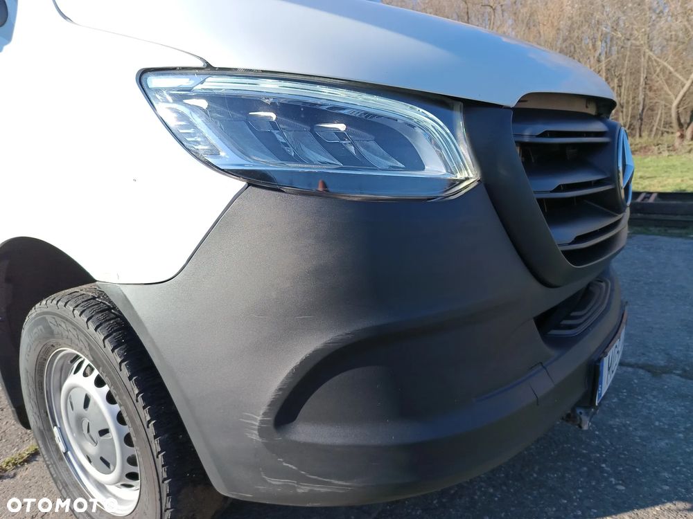Mercedes-Benz Sprinter KONTENER+ winda ZEPRO (750kg) 2.0 diesel 170kM automat rok 2021.12 WEBASTO, OGRZEWANY KONTENER, SUPER STAN, BEZ RDZY!!! - 20