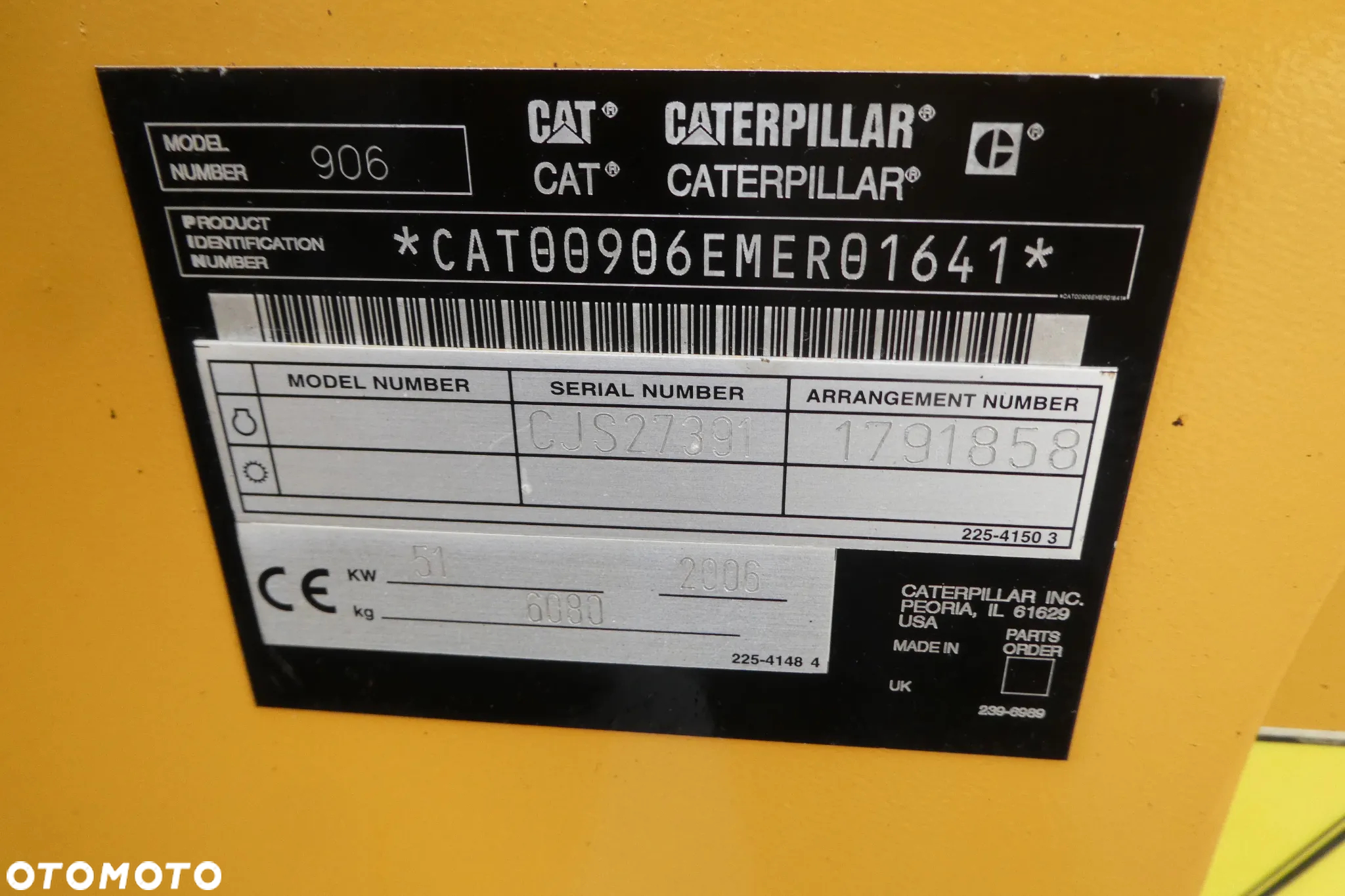 Caterpillar 906 ŁYZKA+WIDŁY - 12