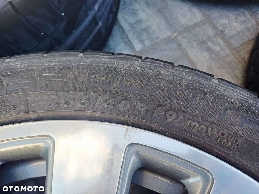 FELGI Z OPONAMI KOŁA ALUMINIOWE AUDI A8 D3 A6 C6 R19 5X112 57,1 mm OPONY DUNLOP R19 255/40 LATO NR18 - 6