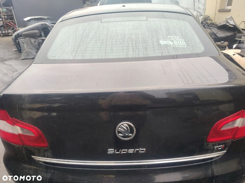 SKODA SUPERB II SEDAN PÓŁKA ROLETA BAGAŻNIKA - 3